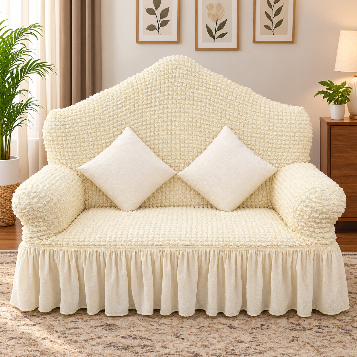 Textured Sofa Cover
