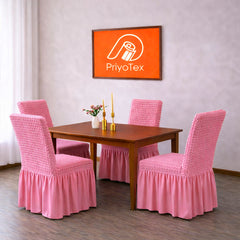 Premium Pink Color Turkey Chair Cover