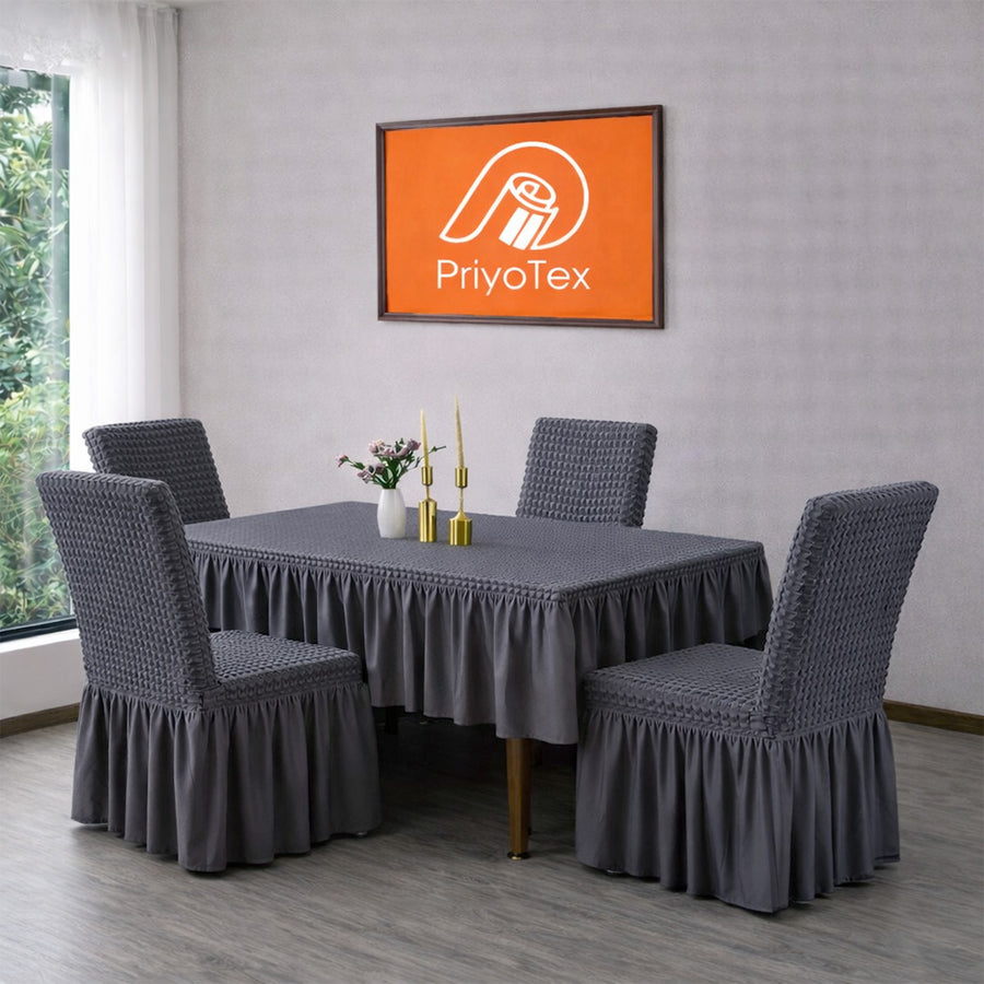 Premium Ash Color Turkey Chair Cover