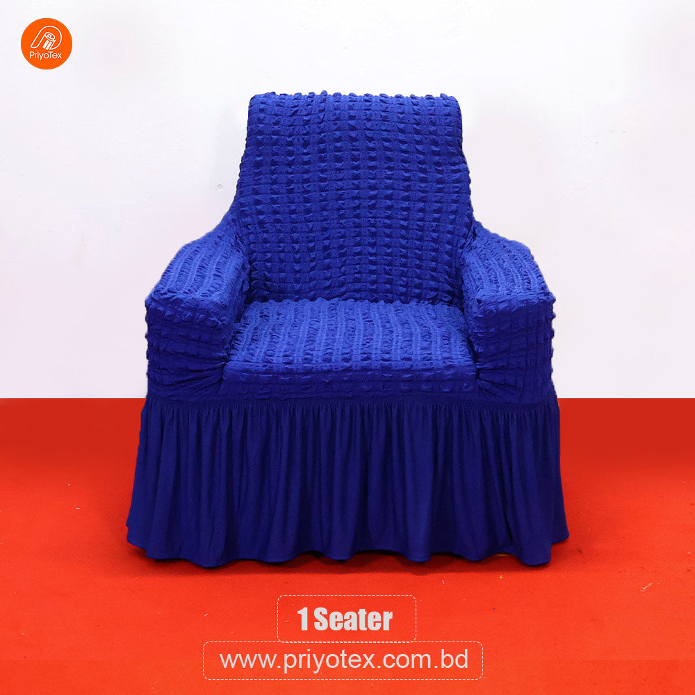 Royal Blue Turkey Sofa Cover Set | 500-3500 Tk