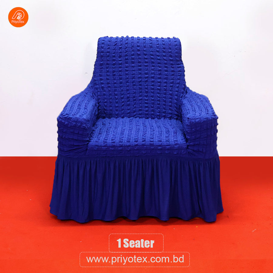 Royal Blue Turkey Sofa Cover Set | 500-3500 Tk