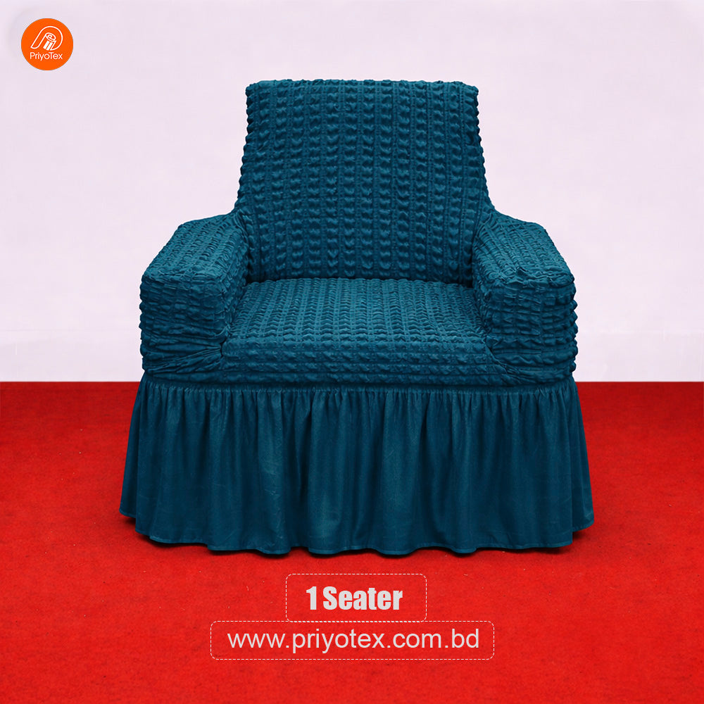 Premium Turkey Sofa Cover Sea Green Color