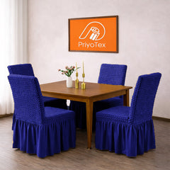 Premium Turkey Style Chair Cover – (Navy Blue Color)
