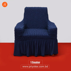 Turkey Sofa Cover Navy Blue Color | 500-3500 Tk