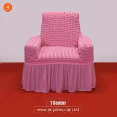 High Quality Turkish Sofa Cover Pink Color
