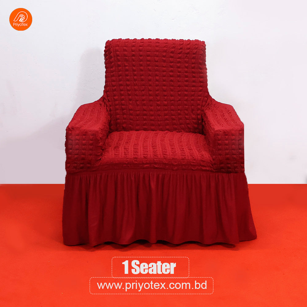 Turkey Sofa Cover Maroon Color | 500-3500 Tk