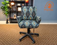 China Print Employee Office Chair Cover