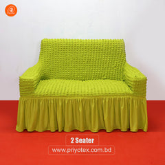 Olive Yellow Color Turkey Original Sofa Cover