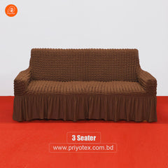Turkey Sofa Cover Coffee Color | 500-3500 Tk