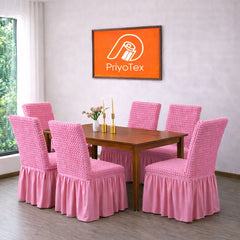 Premium Pink Color Turkey Chair Cover