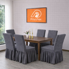 Premium Ash Color Turkey Chair Cover