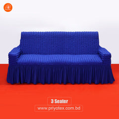 Royal Blue Turkey Sofa Cover Set | 500-3500 Tk