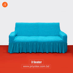 Premium Pest Color Turkish Sofa Cover Set