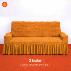 Turkey Sofa Cover – Golden Color – Best Price in BD