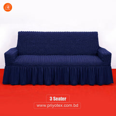 Turkey Sofa Cover Navy Blue Color | 500-3500 Tk