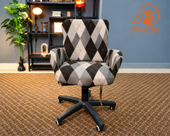 China Print Employee Office Chair Cover