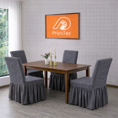 Premium Ash Color Turkey Chair Cover