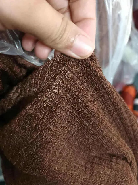 Coffee Color Honeycomb Sofa Cover