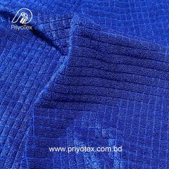 Royal Blue Honeycomb Sofa Cover
