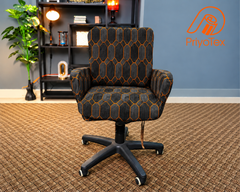 China Print Employee Office Chair Cover