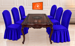 Premium Turkey Style Chair Cover – Color Royal Blue