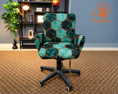 China Print Employee Office Chair Cover