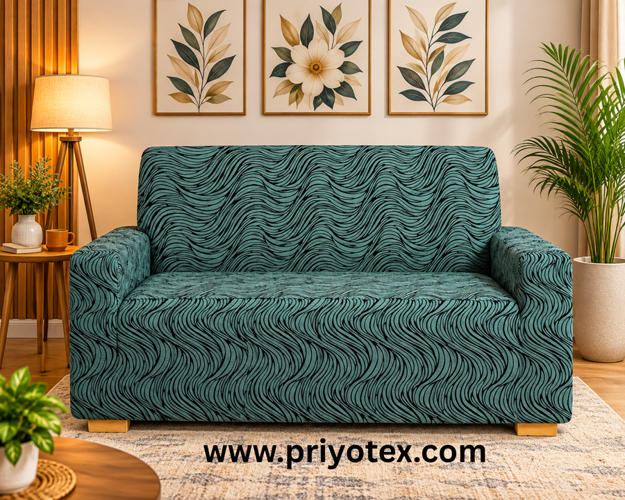 Banglalink Jacquard Sofa Cover Set Luxury High-Stretch Jacquard
