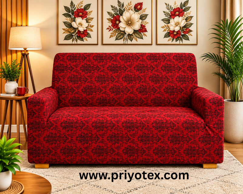 Premium Royal Fabric Jacquard Sofa Cover