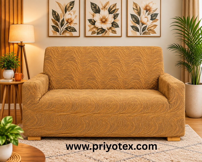 Premium Banglalink Jacquard Sofa Cover Set