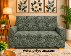 Banglalink Jacquard Sofa Cover Set Full Spandex Jacquard