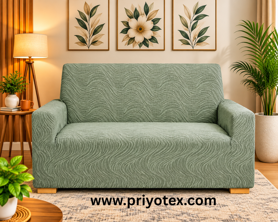 Banglalink Fabric Jacquard Sofa Cover Set Jacquard