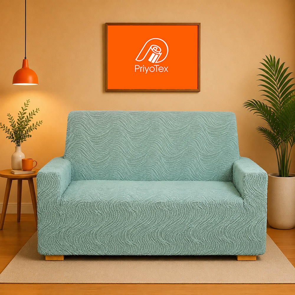 Banglalink Jacquard Sofa Cover 3 Seater Luxury High-Stretch