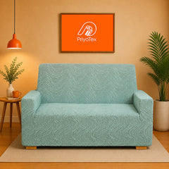 Banglalink Jacquard Sofa Cover 3 Seater Luxury High-Stretch