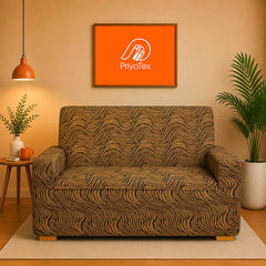 Banglalink Jacquard Sofa Cover 4 Seater Luxury High-Stretch