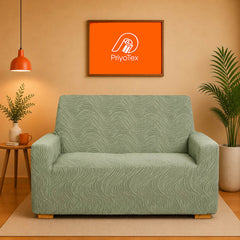 Banglalink Fabric Jacquard Sofa Cover Set Full Spandex 2+2+1
