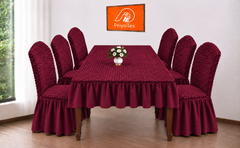 Turkey Chair Cover Deep Maroon Color