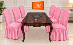 Premium Pink Color Turkey Chair Cover