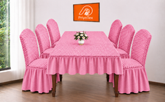 Premium Pink Color Turkey Chair Cover