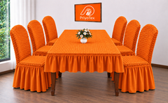 Turkey Style Chair Cover Set Orange Color