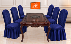 Premium Turkey Style Chair Cover – (Navy Blue Color)