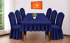 Premium Turkey Style Chair Cover – (Navy Blue Color)