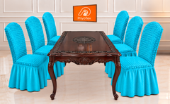 PriyoTex Premium Turkey Style Chair Cover – Set of 4 (Pest Color)