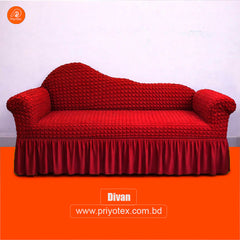 Turkey Sofa Cover Maroon Color | 500-3500 Tk