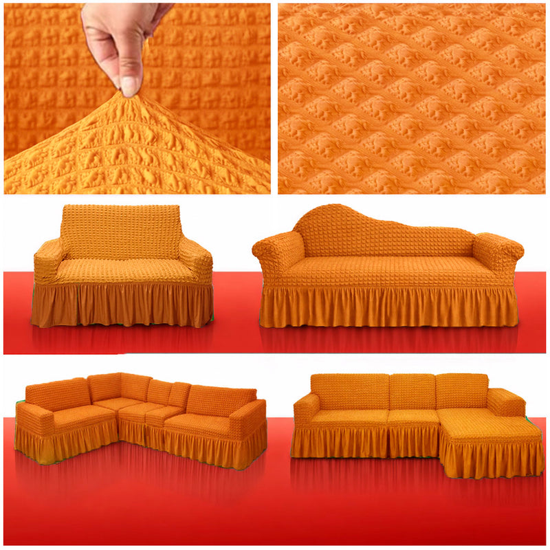 Turkey Sofa Cover – Golden Color – Best Price in BD