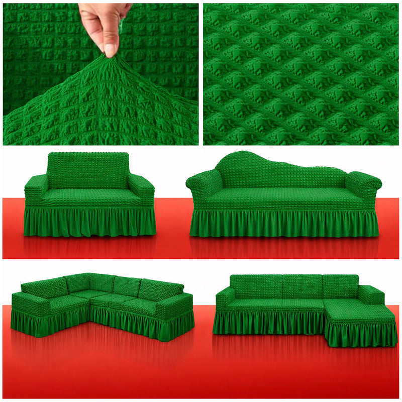 Turkey Sofa Cover Green Color Combo Pack