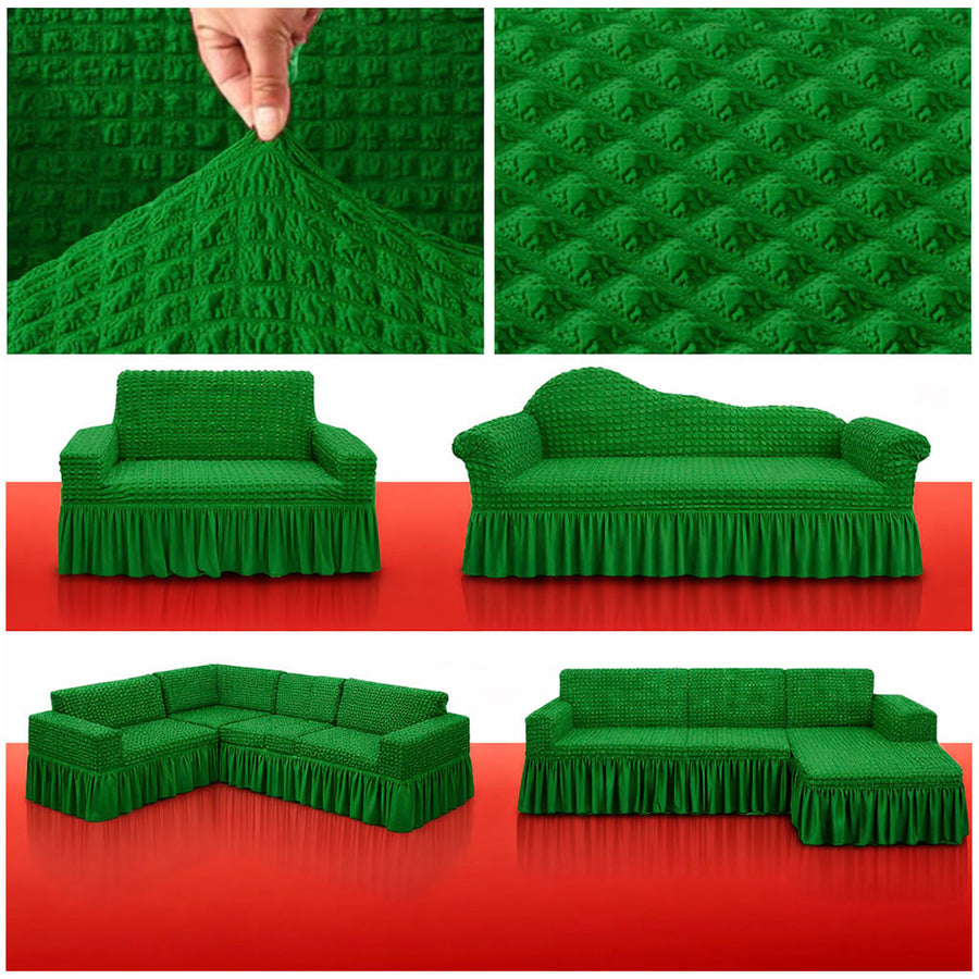 Turkey Sofa Cover Green Color Combo Pack Price BD