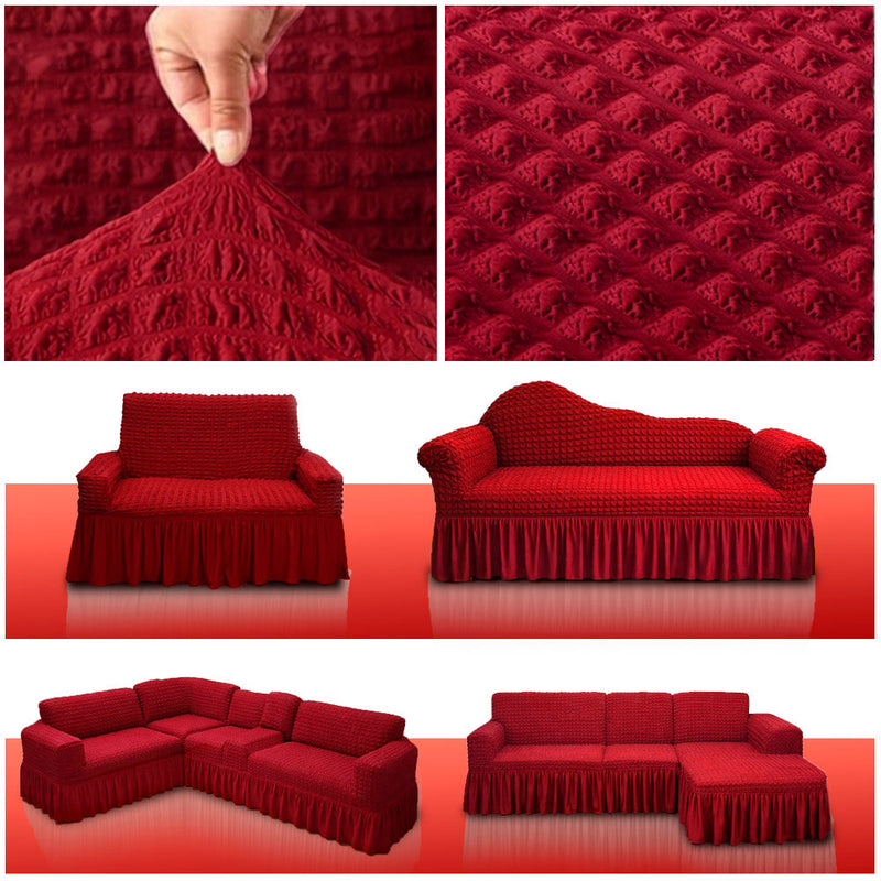 Turkey Sofa Cover Maroon Color | 500-3500 Tk