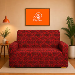 Premium Royal Fabric Jacquard Sofa Cover 5 Seater