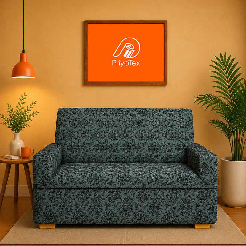 Premium Jacquard Sofa Cover Set – Luxury Full Spandex