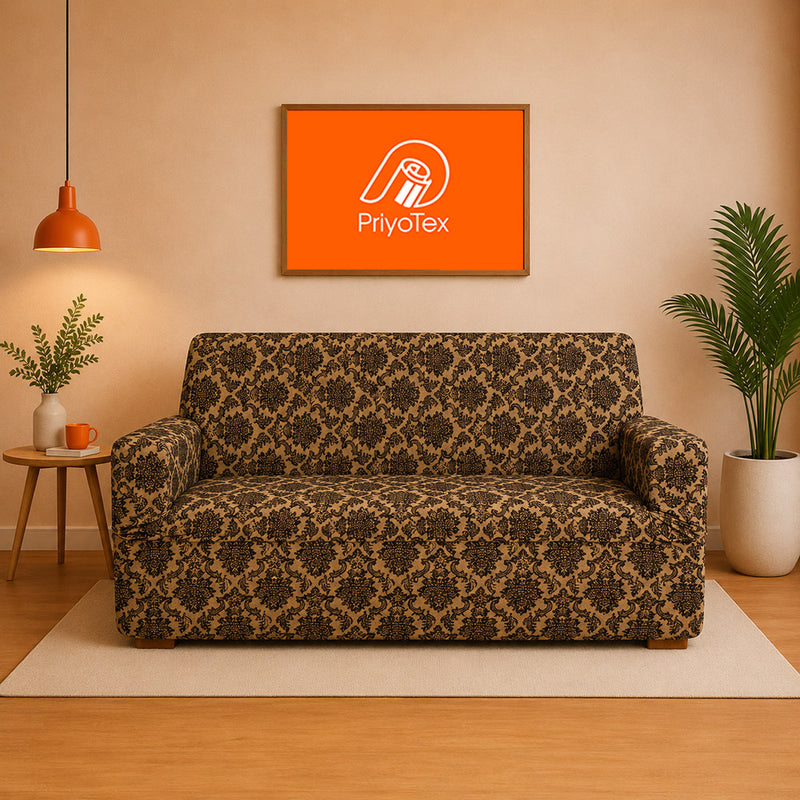 Premium Jacquard Sofa Cover Set